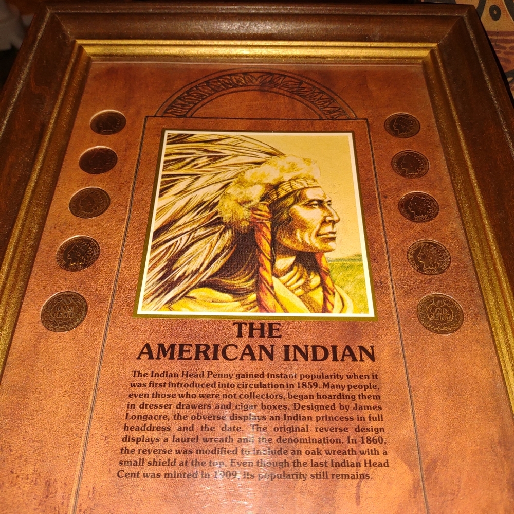 Indian Penny Collage